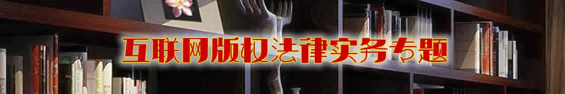 网络版权律师实务专题